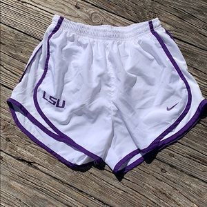 NIKE DRI-fit LSU running shorts size S